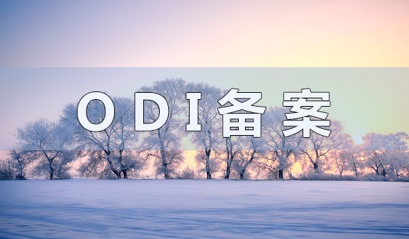 ODI备案的基本概念及分类